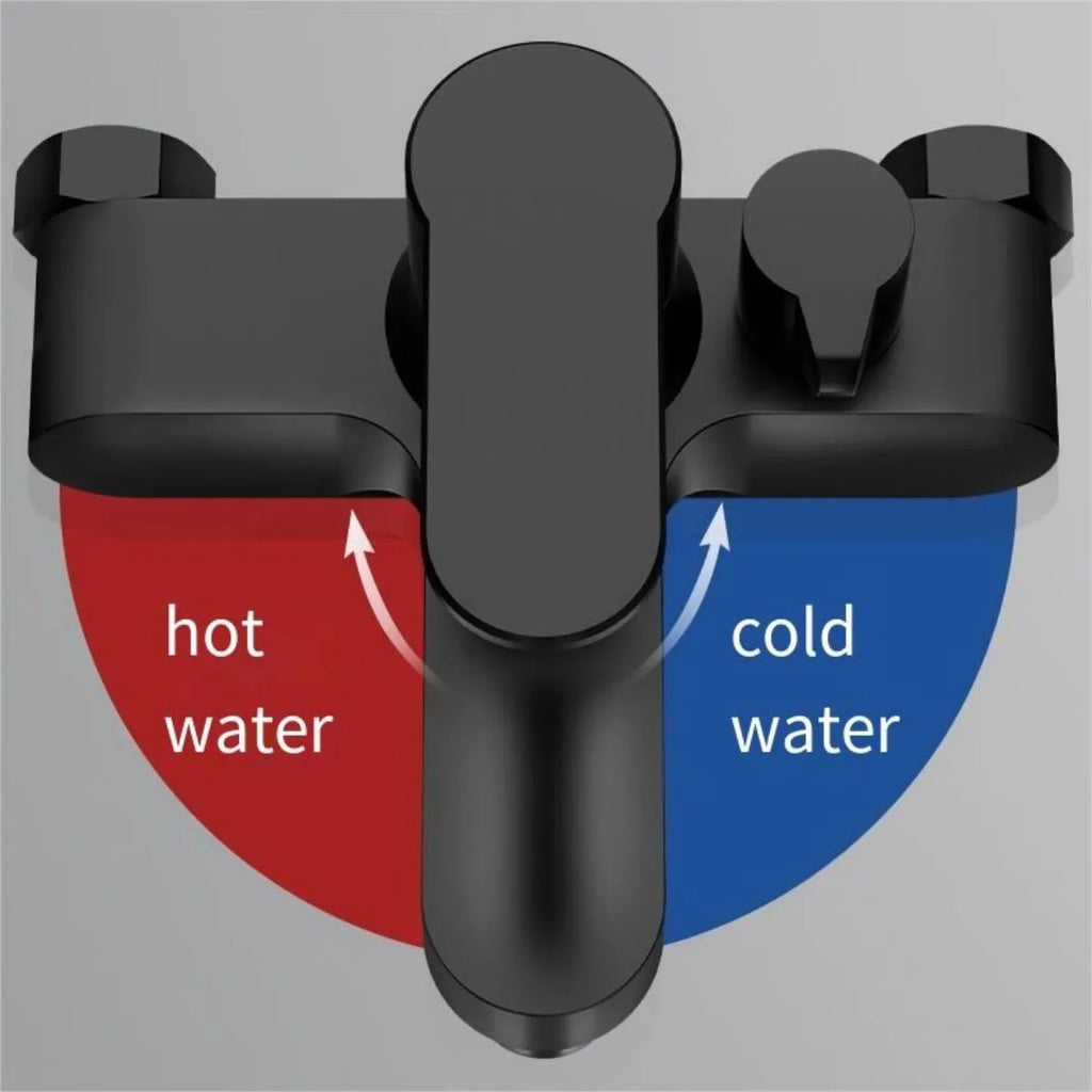 Bathroom Shower Faucet Mixing Valve Shower Shower Set Bathtub Mixing Switch Triple Hot and Cold Faucet Shower Faucet