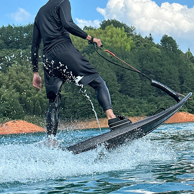 Jet Surfboard Carbon Fiber, Engine Powered Surfboard for Lakes Rivers, Motorized Jet Board for Adults Unisex, YS-08