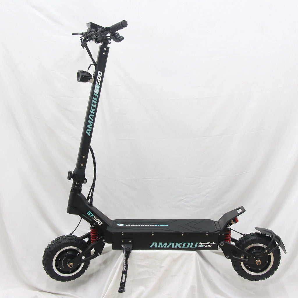 Amakou 11-inch 9000w 72v 40ah 105km/h 120km Range Alloy Frame TFT LCD Screen Dual Motors Powerful Electric Scooter For Adults