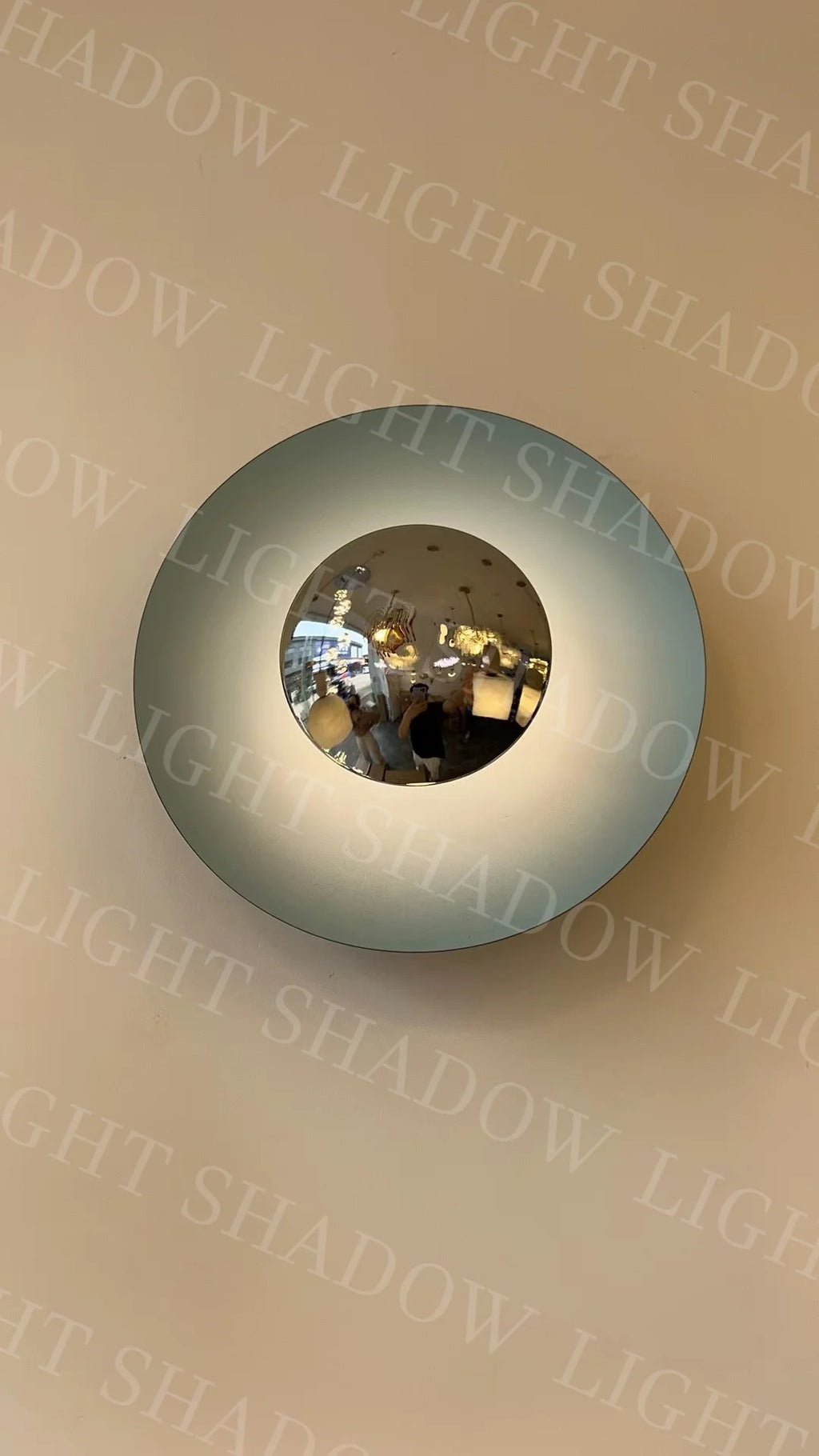 Modern Art Wall Light Luxury Designer Sconce Porch Bedroom Bedside Decor Round Kitchen Background Living Room UFO Creative Lamp