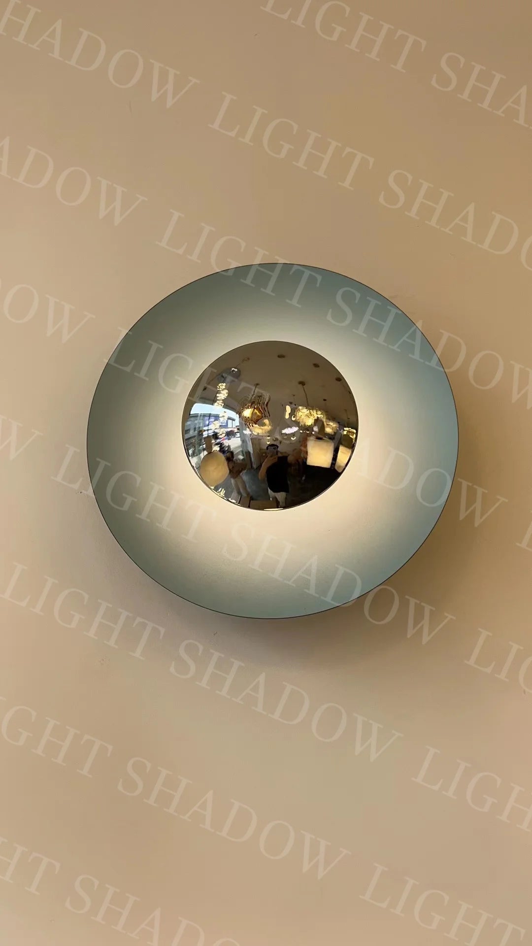 Modern Art Wall Light Luxury Designer Sconce Porch Bedroom Bedside Decor Round Kitchen Background Living Room UFO Creative Lamp
