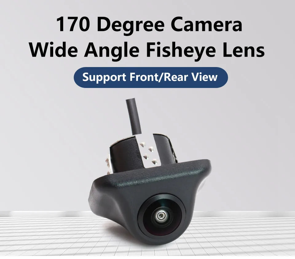 AHD 4K CCD 180 Degree Fisheye Lens Car Rear Side Front View Camera HD Wide Angle Reversing Backup Camera Night Vision Waterproof