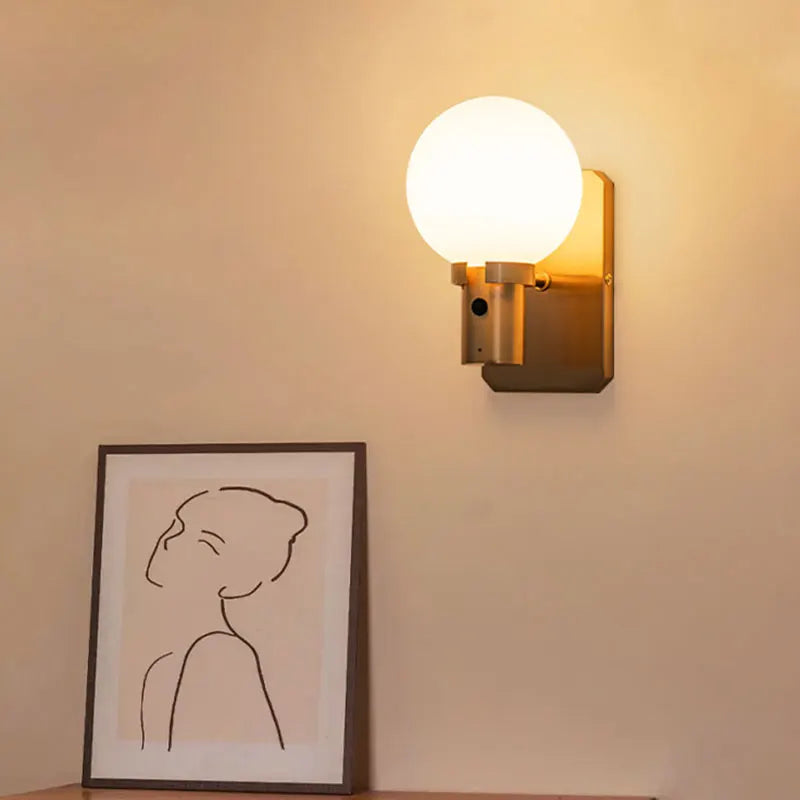 Modern Minimalist Creative Wall Lights for Bedroom Bedside Living Room Balcony Staircase Corridors Home Decoration Lighting
