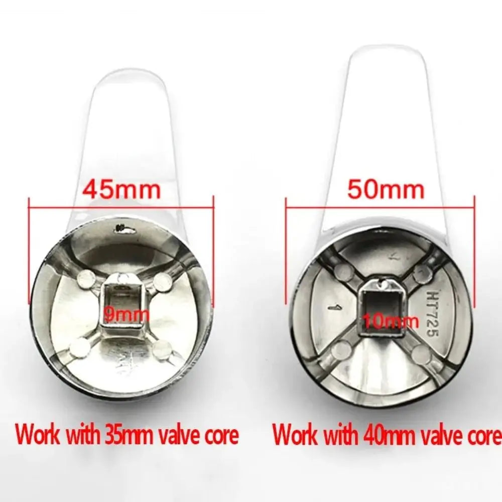 Kitchen Faucet Handle Bathroom Basin Tap Replacement Cover 35/40mm Spool Faucet Switch Handle Taps Repair Accessories
