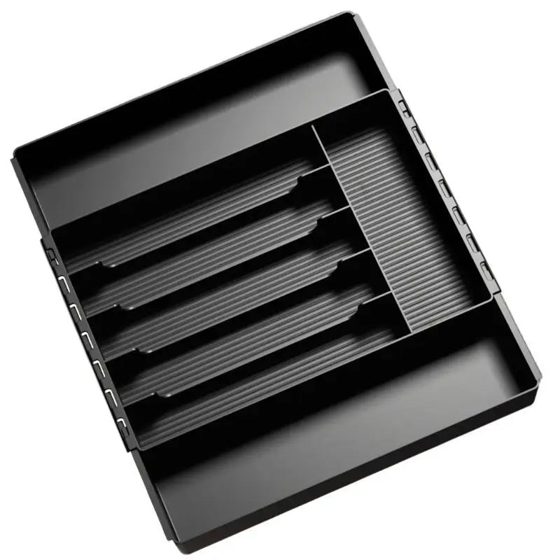 G6KF Effective Kitchen Drawer Cutlery Organizers Convenient Drawer Cutlery Storage Holder Case Space Saving Utensils Sorter