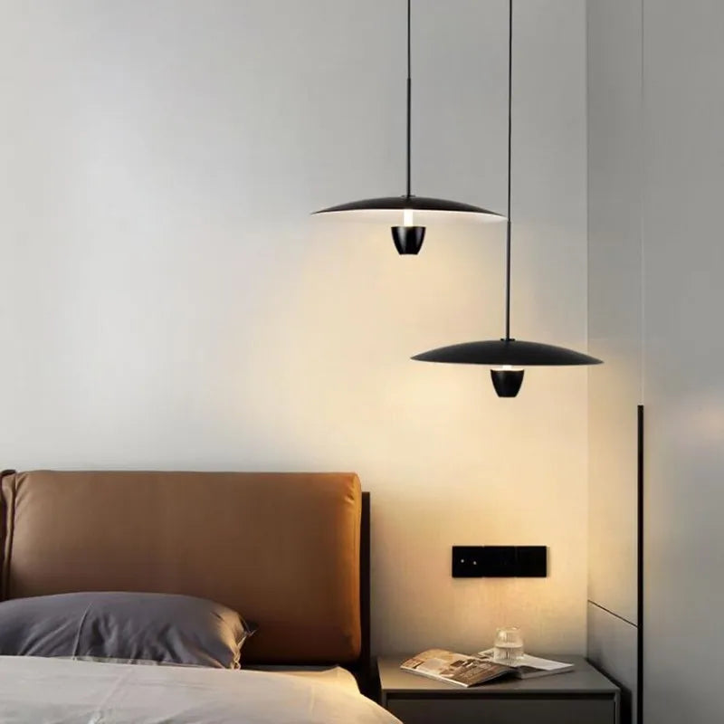 Modern Dining Room Chandelier Minimalist Lights Personality New Led Pendant Light Bar Bedside Bedroom Decor Table Lamps Home