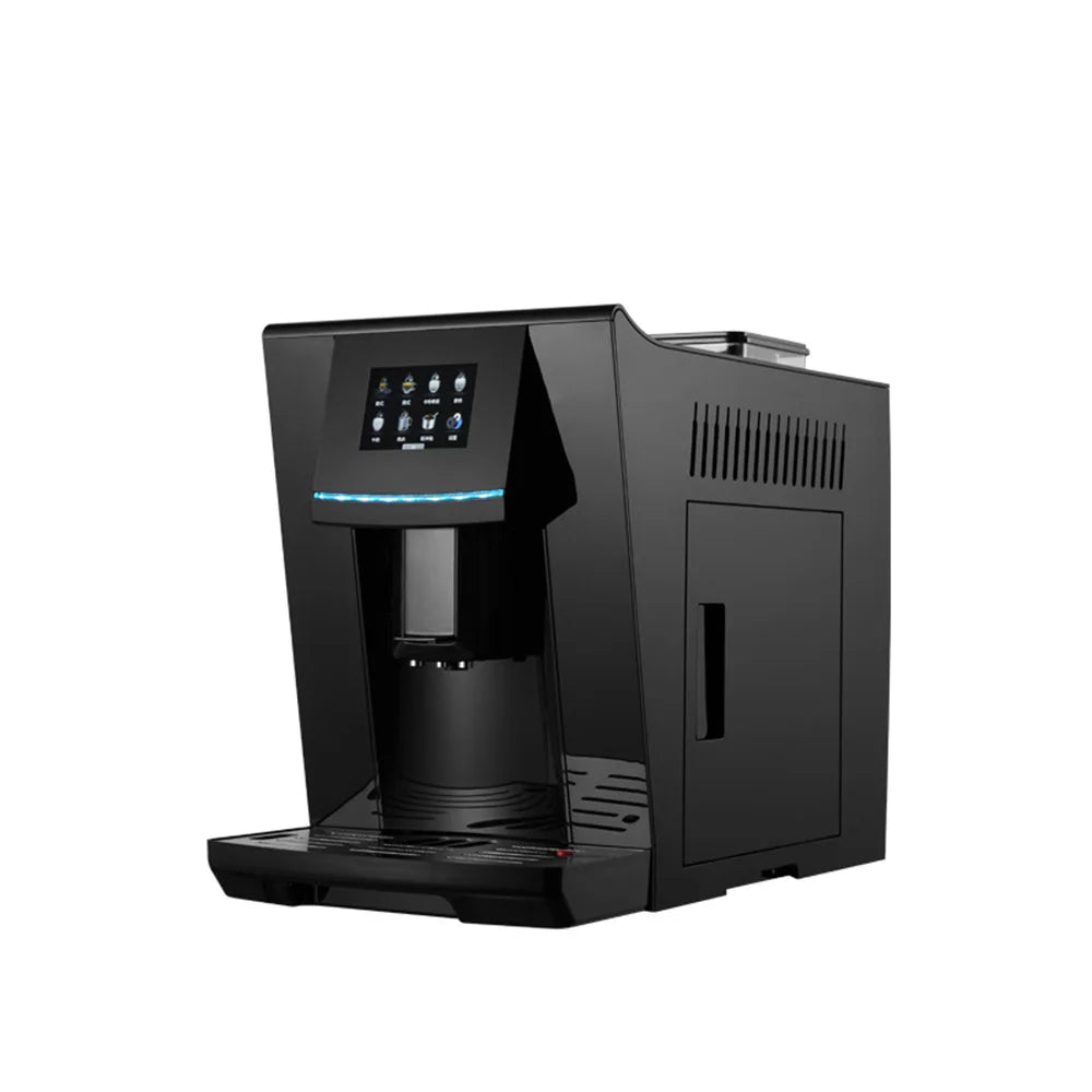Automatic coffee machine high definition touch screen one-click milk foam automatic cleaning coffee machine home and commercial