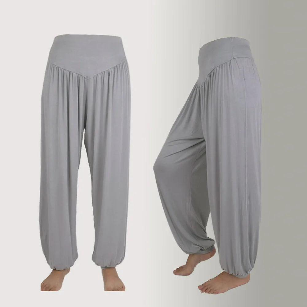 Yoga Pants Loose Harem Pants For Women Training Dance Trousers Sport Running Yoga Pants High Waist Ladies Trousers