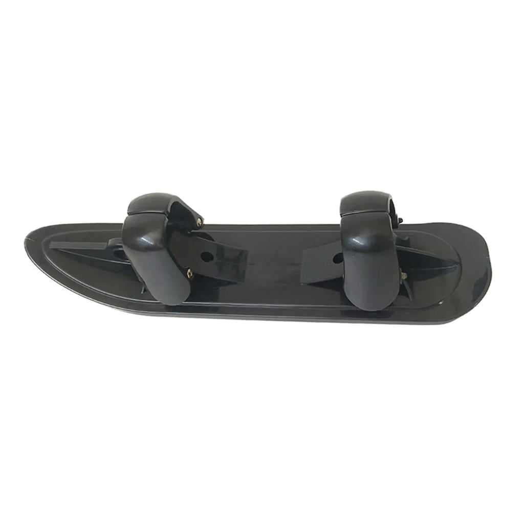 Scooter Ski Sled 2 in 1 Snow Sledge Board Outdoor Winter Snowboards Ski Sled Board for Golf Carts Bike Skiing Attachment