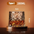 Whiskey Glass Foreign Wine Glass Household Crystal Classical Tumbler Decompression Glass Beer Glass