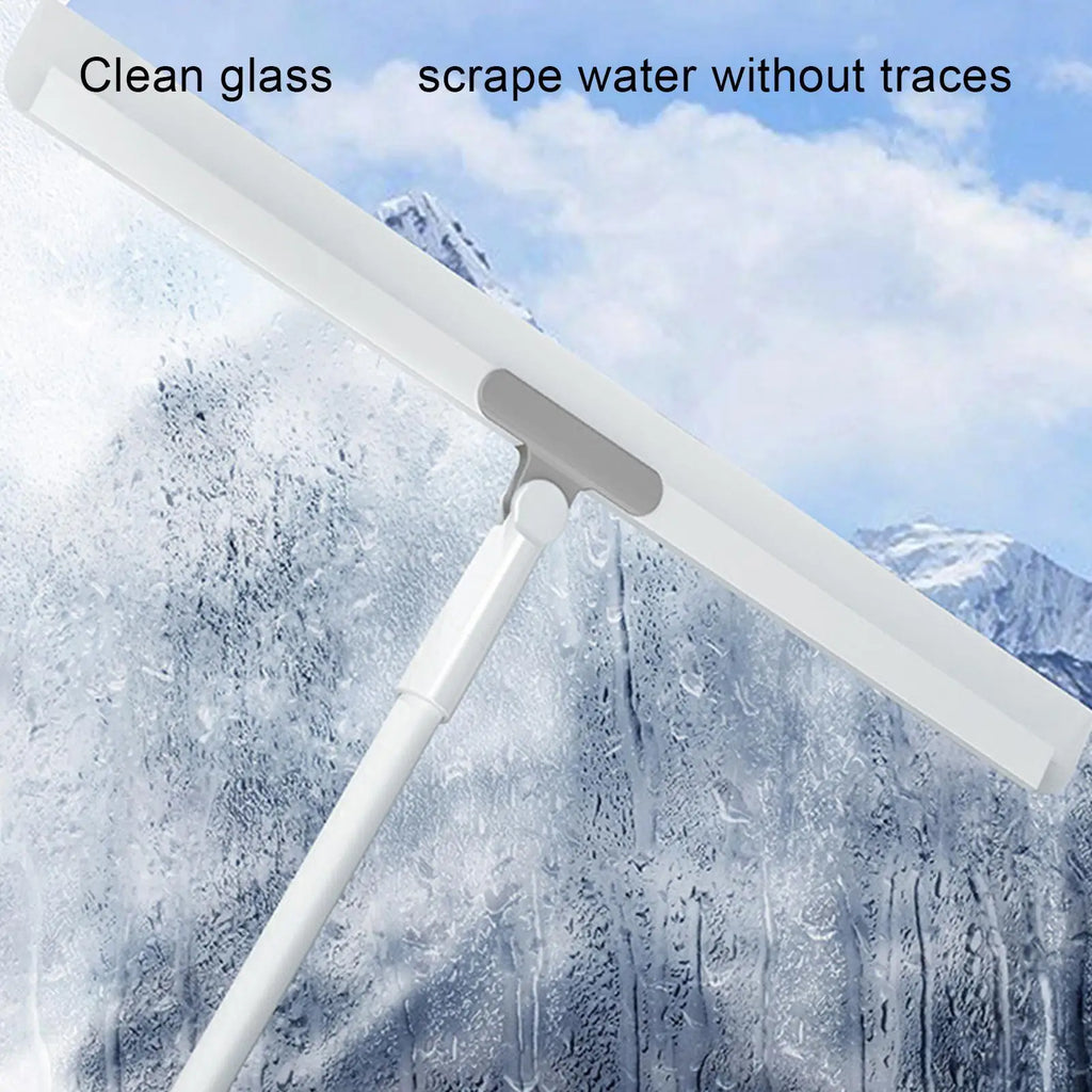 35/45/55cm Silicone Wiper Scraper Broom Glass Wiper Floor Mop Household Bathroom Sweeping Water Silicone Scraper Broom