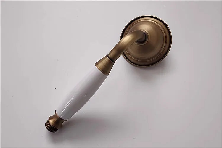Bathroom Accessories Rose Gold Hand Shower Head High Pressure  Antique Water Output Antique Hand Shower Nozzle Water