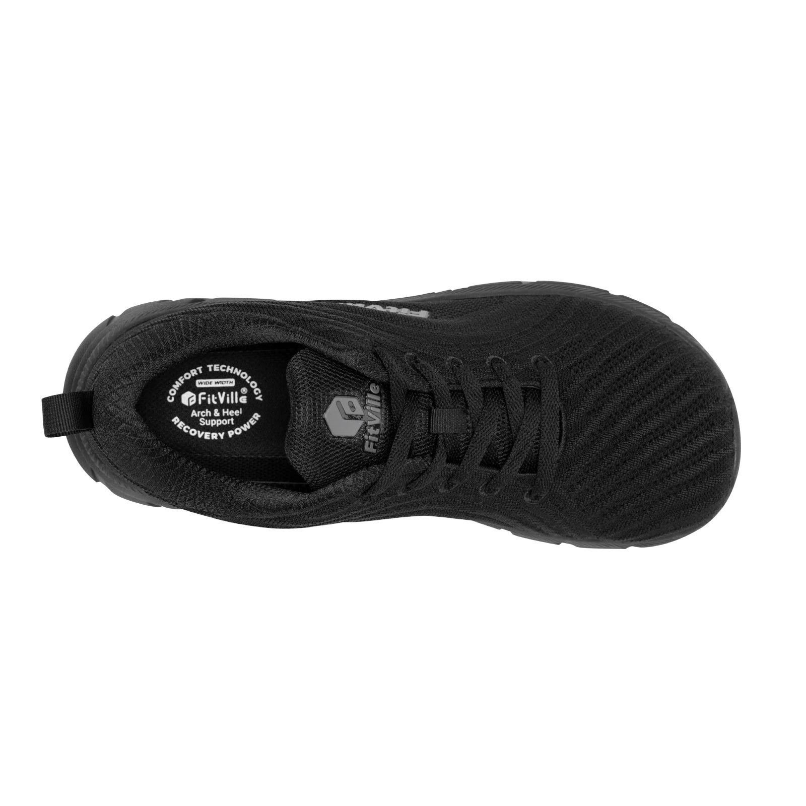 FitVille Wide Toe Box Shoes for Men Cushioned Well Extra Wide Width Shoes Non Slip Wide Lightweight Breathable Running Shoes