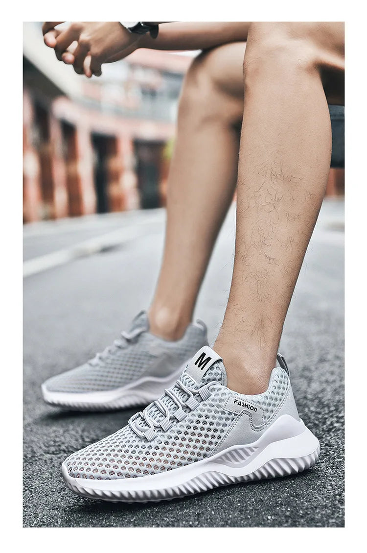 2026 Summer Men's Loafers Walking Mesh Breathable Summer Comfortable Casual Shoes Sneakers Zapatillas Hombre Men Running shoes