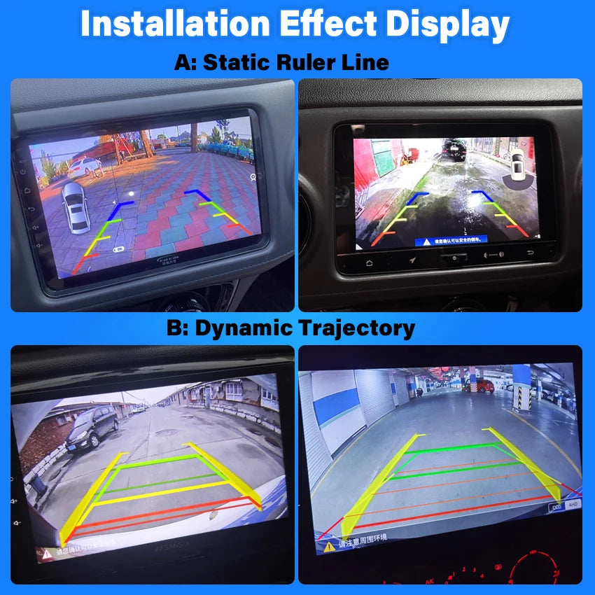 For Mini Cooper R50 R52 R53 R56 2001~2008 AHD HD Fisheye Wireless Camera Car Rear View Backup Reversing Camera Night Vision