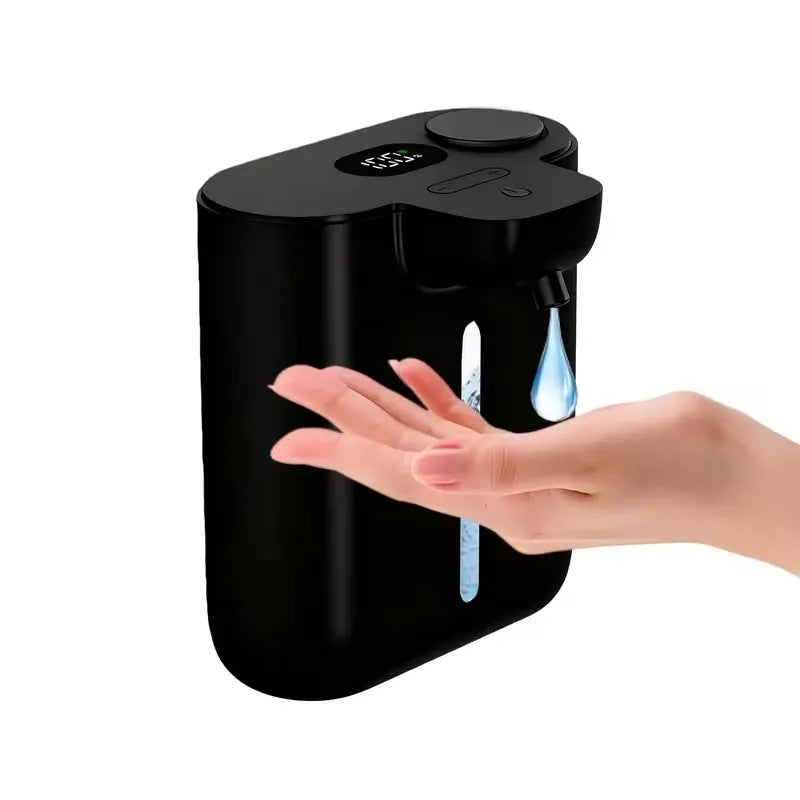 500ML Large Capacity HD Display 9-Gears Adjustable Foam/Liquid Control Automatic Sensor Soap Dispenser Portable Hand Wash Bottle