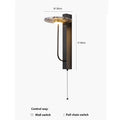 Black Luxury Alabaster Natural Stone Wall Lamp Bedroom High-end Sconce Design Artistic Living Room Marble Decor LED Lights