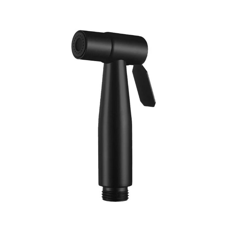 Black Toilet Bidet Faucet Handheld Sprayer Stainless Steel Bathroom Hand Bidet Sprayer Set Hose Toilet Self Cleaning Shower Head