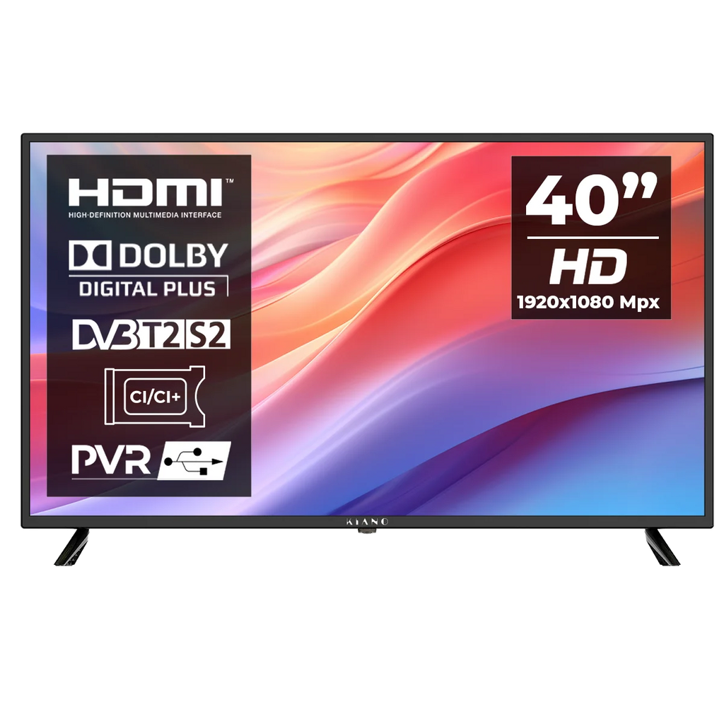 LED TV Kiano Slim TV 40 "| LED Full HD 1080p Matrix TV (FHD)