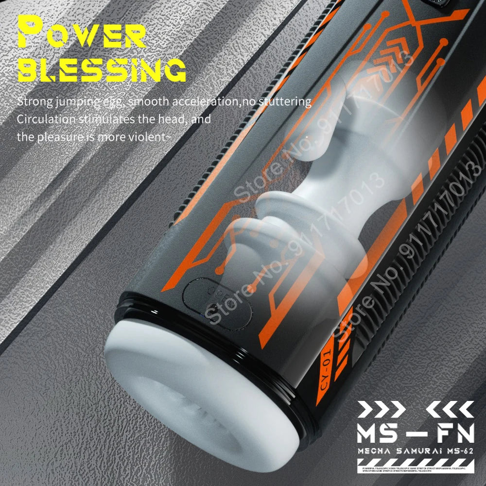 Automatic Telescopic Male Masturbator Cup Sucking Vibrating Masturbation Machine Vagina Pusssy Blowjob Sex Toys for Men Goods 18