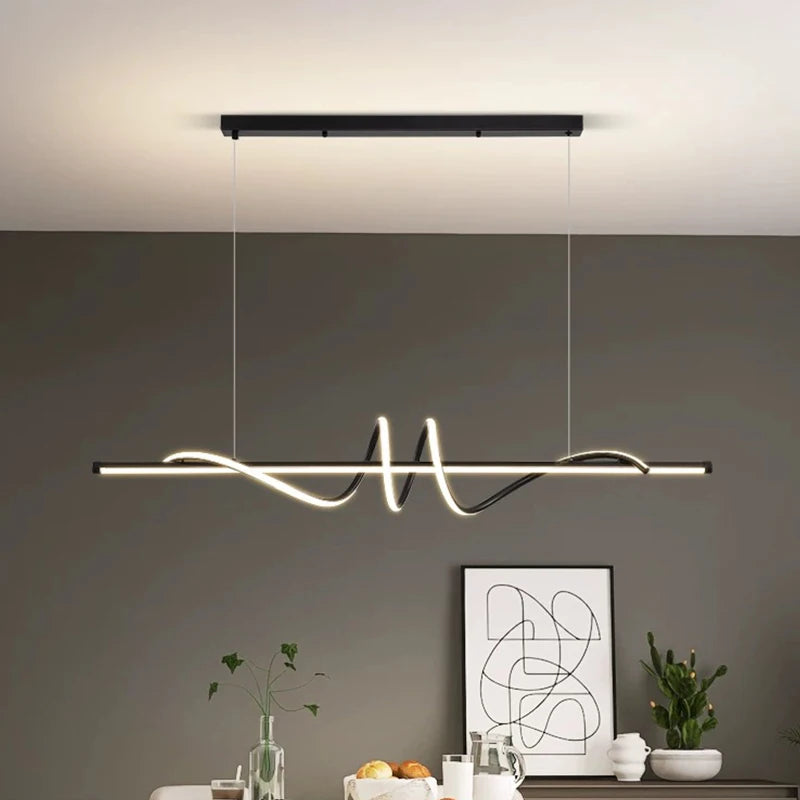 Modern Led Living Room Pendant Lights Hanging Lamp For Dining Table Kitchen Cloakroom Office Home Decor Furniture Minimalist
