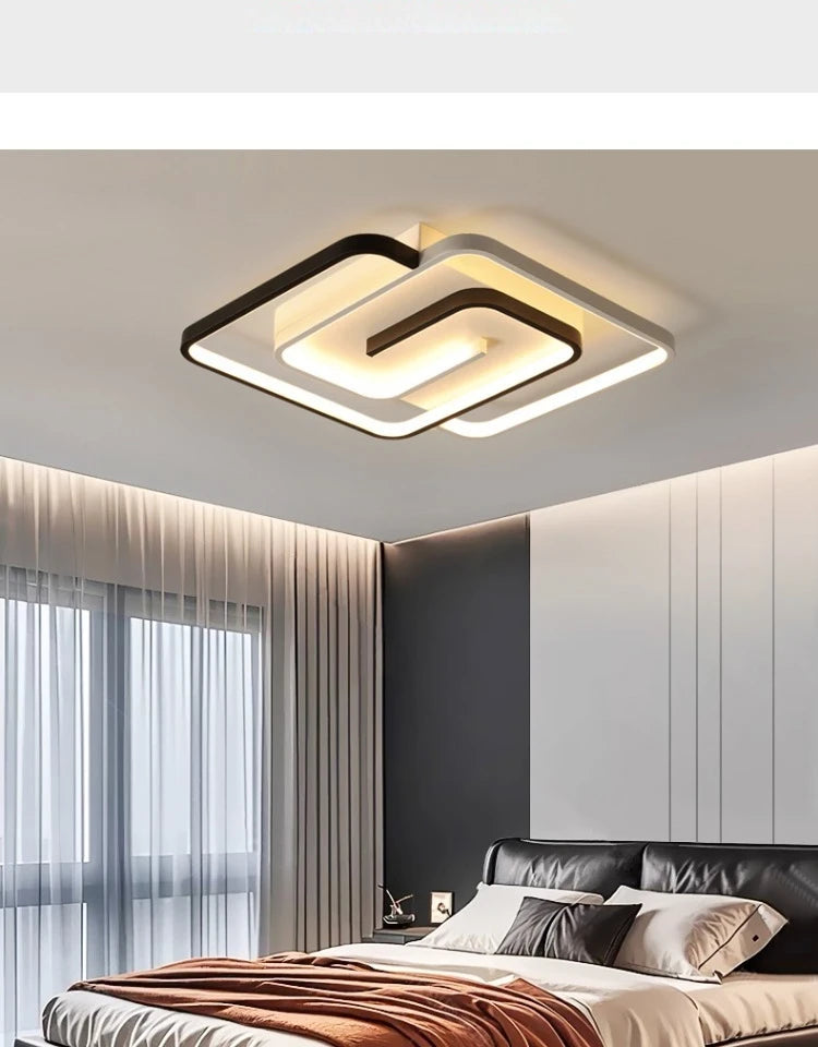 Modern LED Lights Bedroom Lights Minimalist Ceiling Lights Creative And Warm Room Lights Atmospheric Living Room Lights New Home