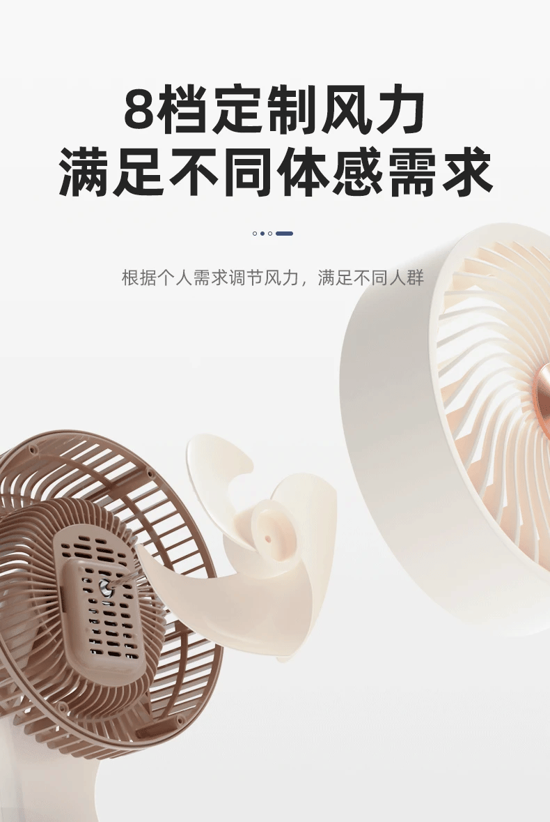 Air circulation fan Household floor fan Electric fan Intelligent voice Bedroom remote control static
