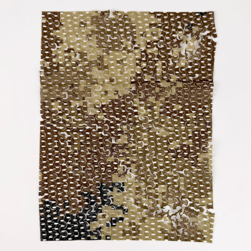 DIY Camouflage Mesh for Micro Military Scene Model Material Cover Mesh Size 10x15cm