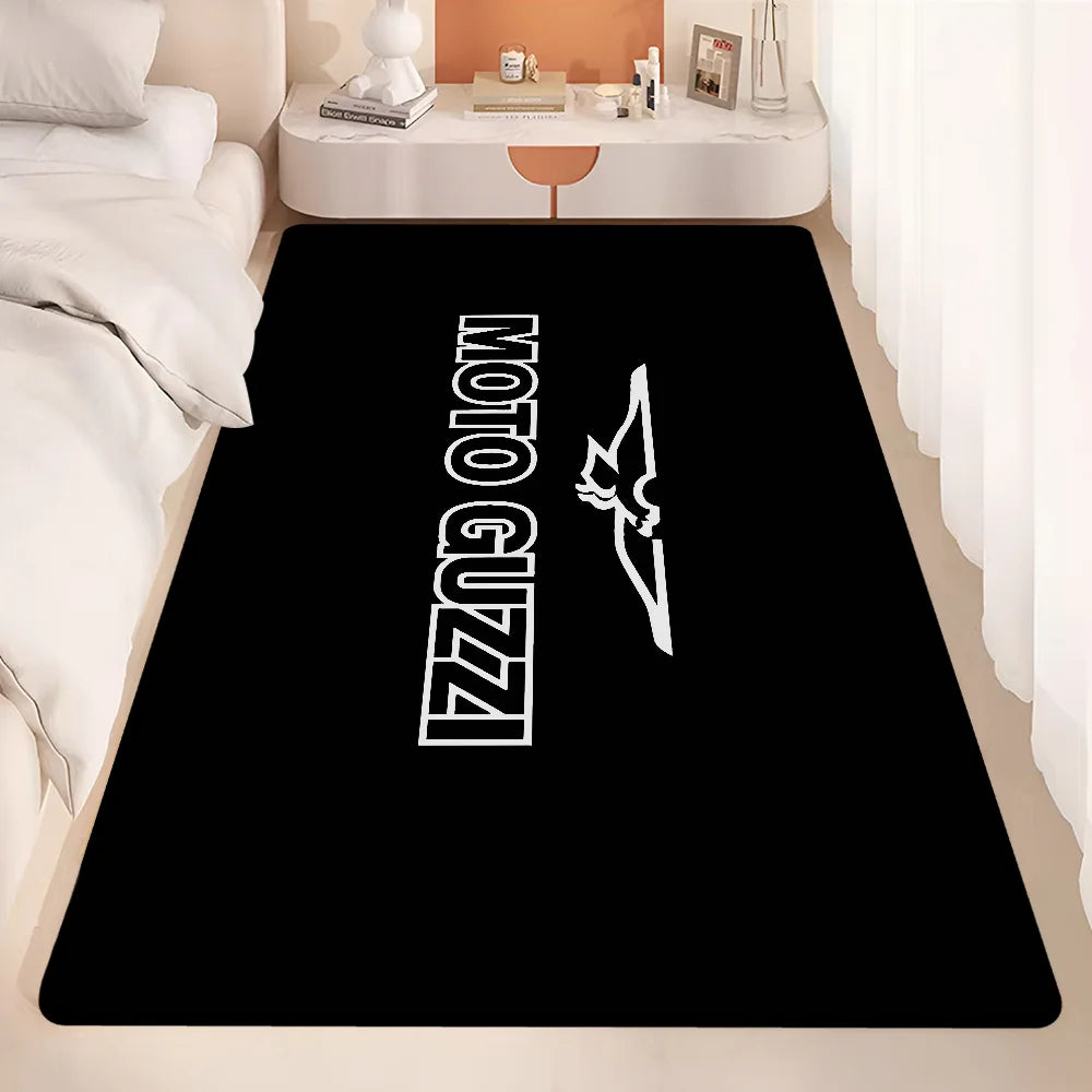 Moto G-Guzzi Motorcycle Room Mats Cheaper Anti-slip Modern Living Room Balcony Printed Modern Home Decor