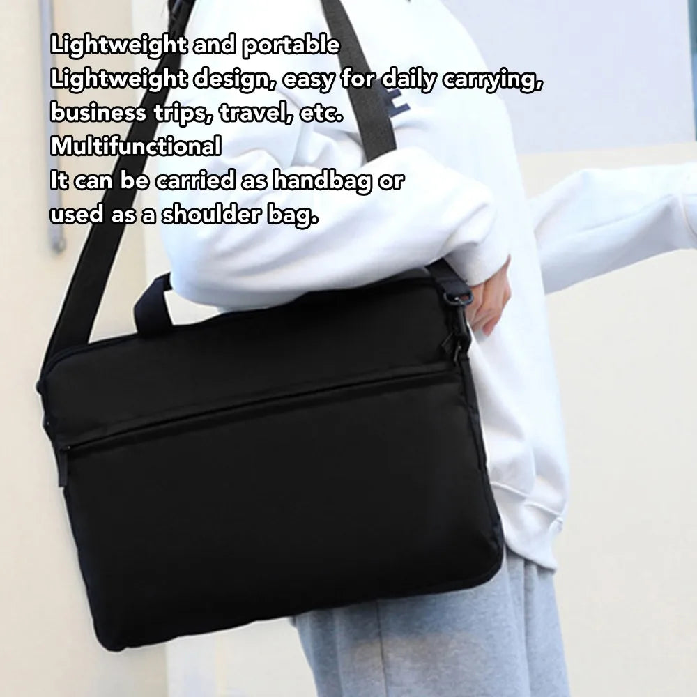 Colorful 15.6Inch Laptop Sleeve Waterproof Adjustable Shoulder Strap Handbag Shockproof Carrying Case Work Office