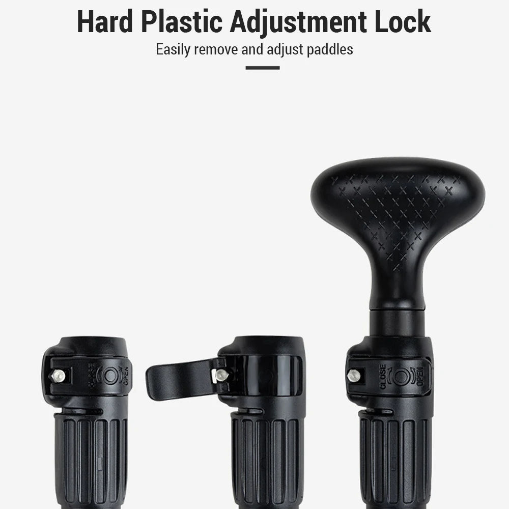 Adjustable SUP Paddle Aluminum Alloy Stand Up Paddle Board Paddle Portable Retractable Paddle Single and Double-ended Paddles