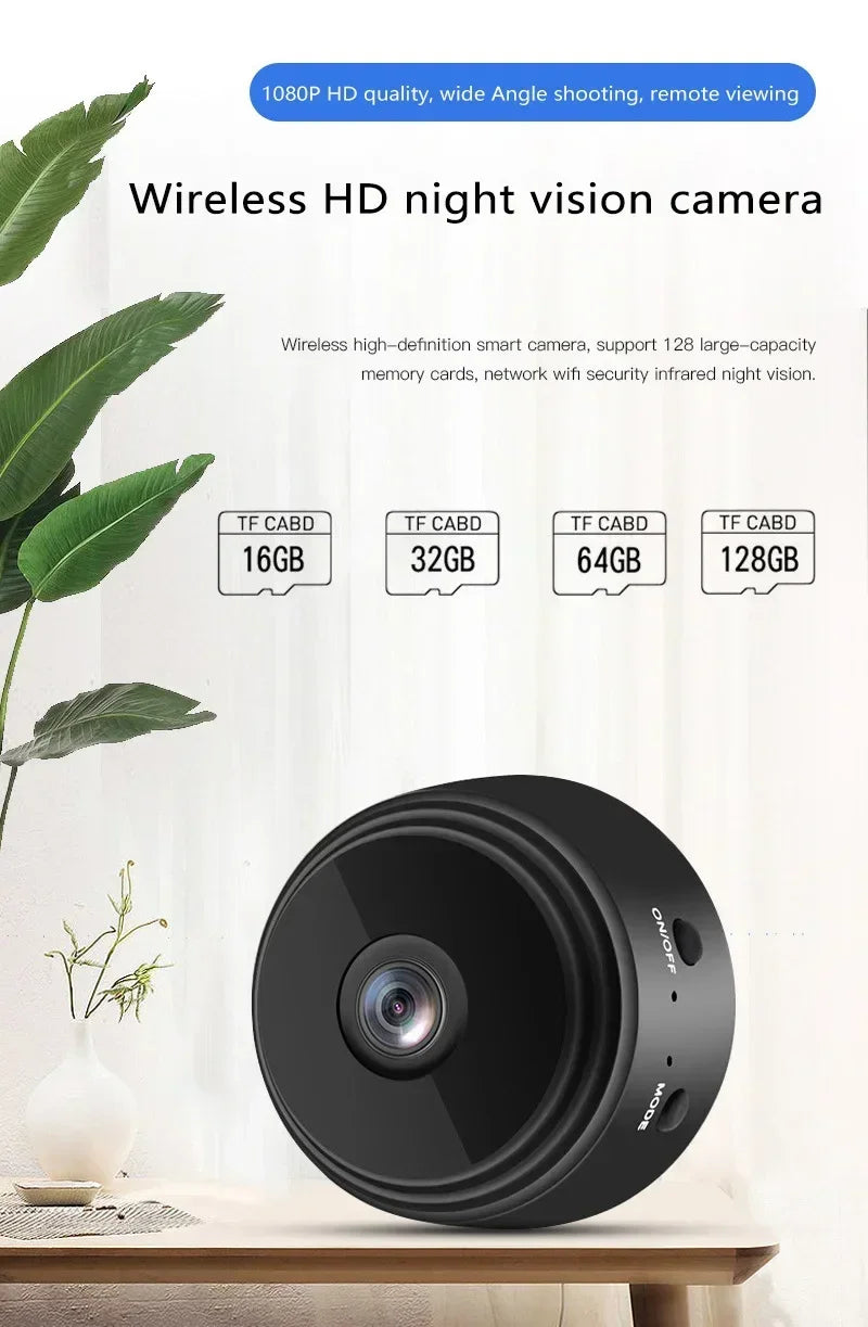 1080P HD Mini Camera Wifi Wireless Security Monitor For Home Night Version Protection Remote Intelligent Camcorder 2026 NEW