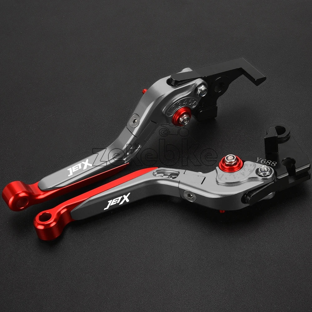 Scooter FOR SYM JETX JET-X JET X 125 150 2021 - 2024 2023 Adjustable Brake Extendable Foldable Clutch Levers Handle Accessories