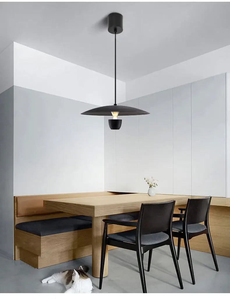 Modern Dining Room Chandelier Minimalist Lights Personality New Led Pendant Light Bar Bedside Bedroom Decor Table Lamps Home