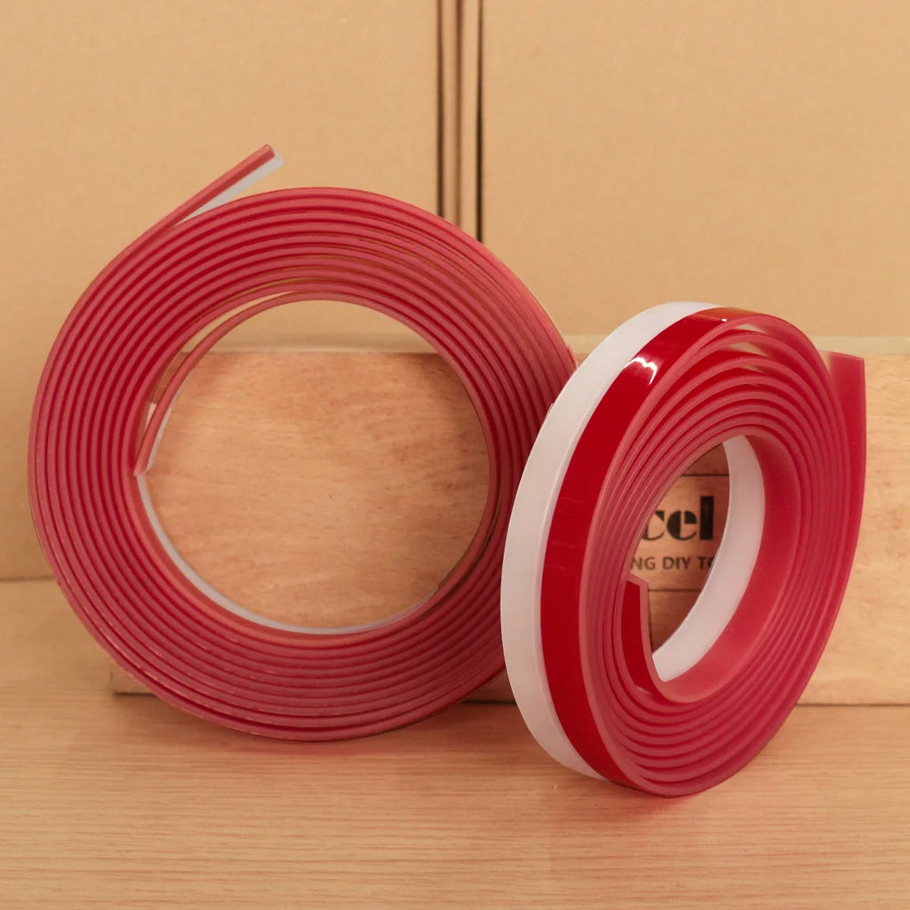 Splinter Guard Replacement Strip Fit for Track Saw Guide Rail, 2.5mm Thickness 21mm Wide Tape Strip Track Rail Saw Accessories