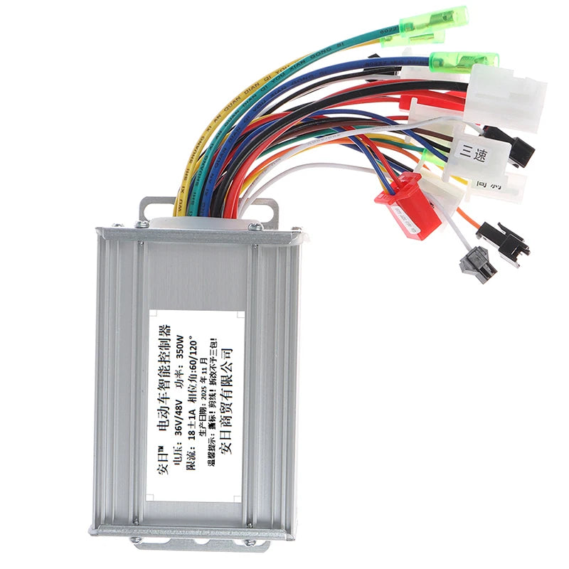 Electric Bicycle Accessories 36V/48V Electric Bike 350W Brushless DC Motor Controller For Electric Bicycle E-bike Scooter