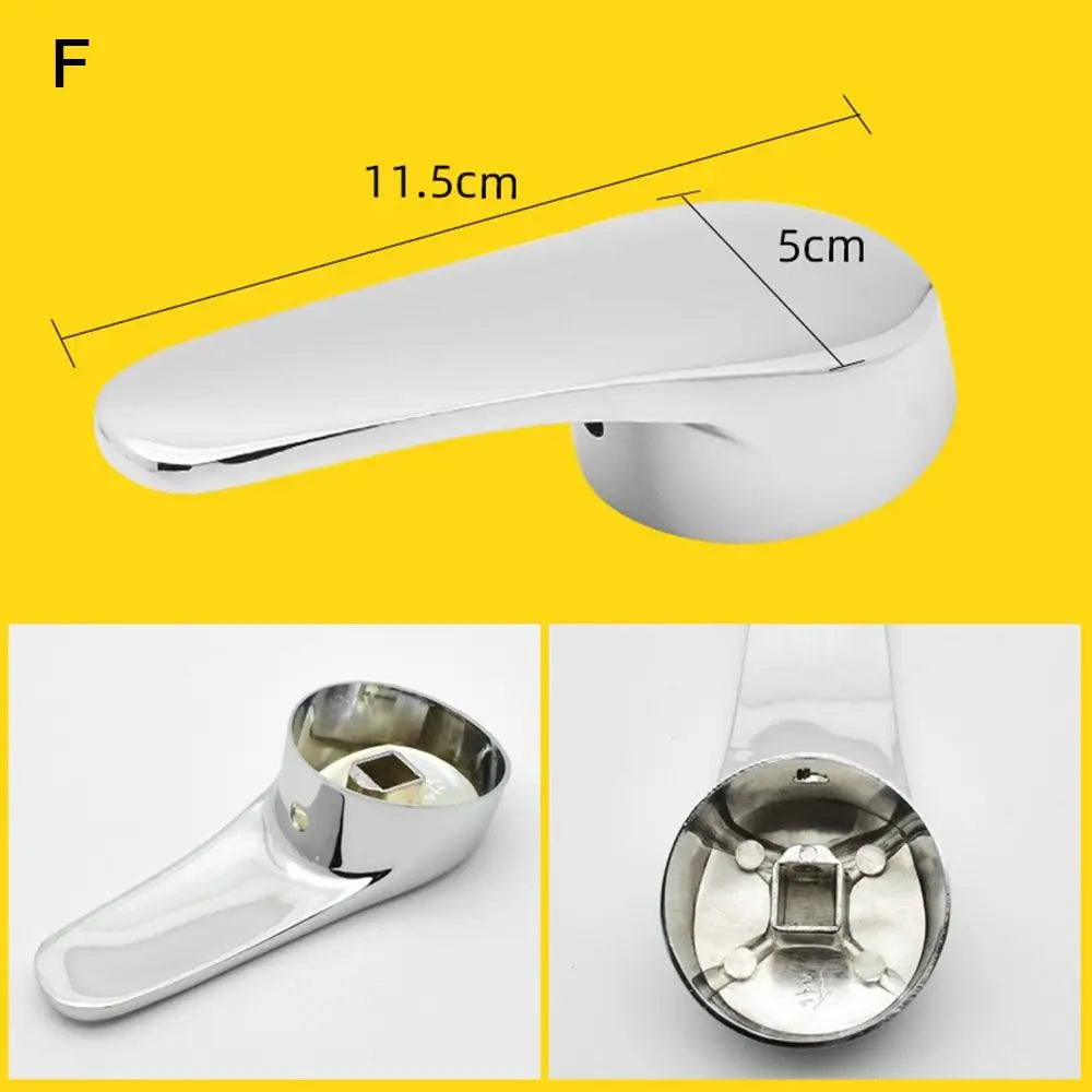 35mm/40mm Kitchen Hot Cold Faucet Switch Handle Basin Mixer Tap Metal Replacement Cover Bathroom Taps Repair Accessories