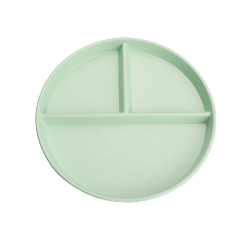 Divided Dinner Plate Reusable Portion Control Divided Plates Weight Loss Control Plate Tableware Dining Plate Kitchen Supplies