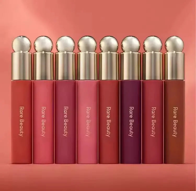 Rare Beauty Matte Lip Gloss Waterproof Non-Stick Cup Lip Glaze Smudge Proof Not Fade Delight Hope Happy Wonder Liquid Lipstick