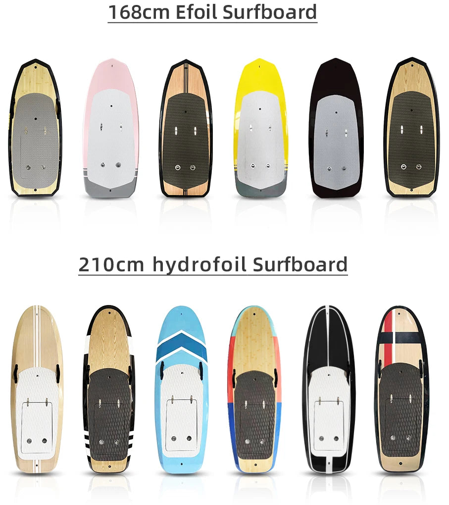 Lightweight Portable Custom Full Carbon Hydrofoil Wake Surf Board