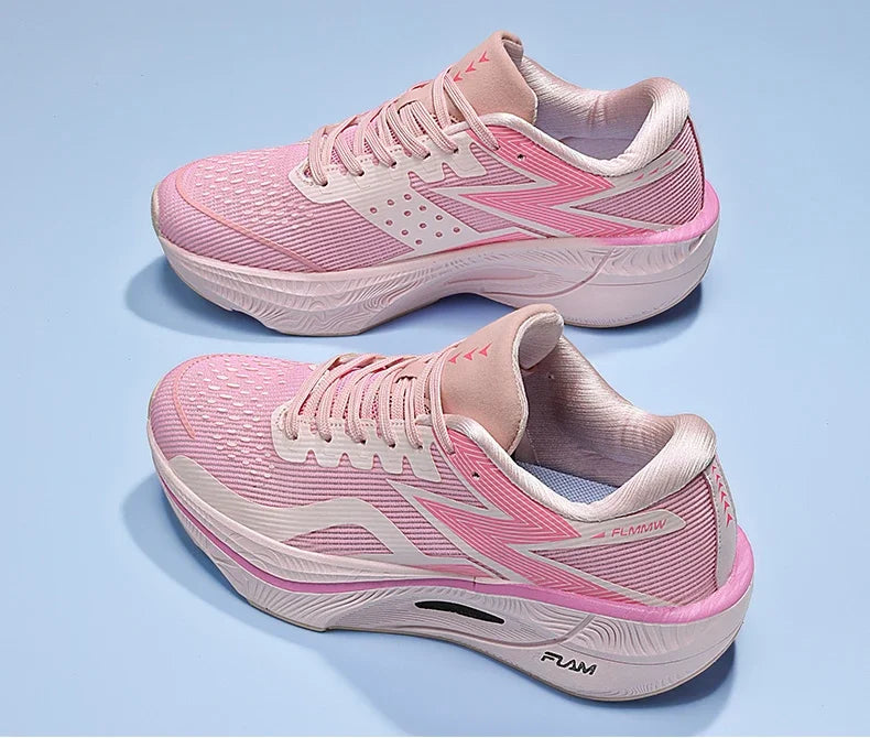 Running Shoes Carbon Board Speciality Marathon Men Sports Breathable Lightweight Women's Comfortable Athletic Nonskid Sneakers