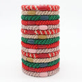 10pcs 5mm Black Mix Elastic Hair Ties Hair Bands No Damage Soft Ponytail Holders Hair Accessories for Girls Women