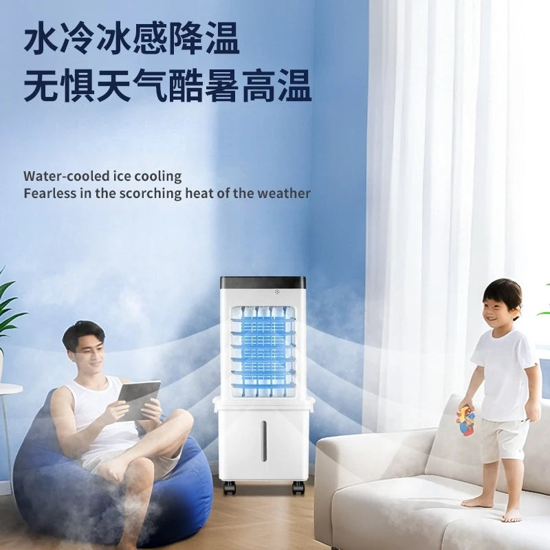 Superior New air conditioning fan for household refrigeration small air conditioner vertical circulating cooler cold water fan