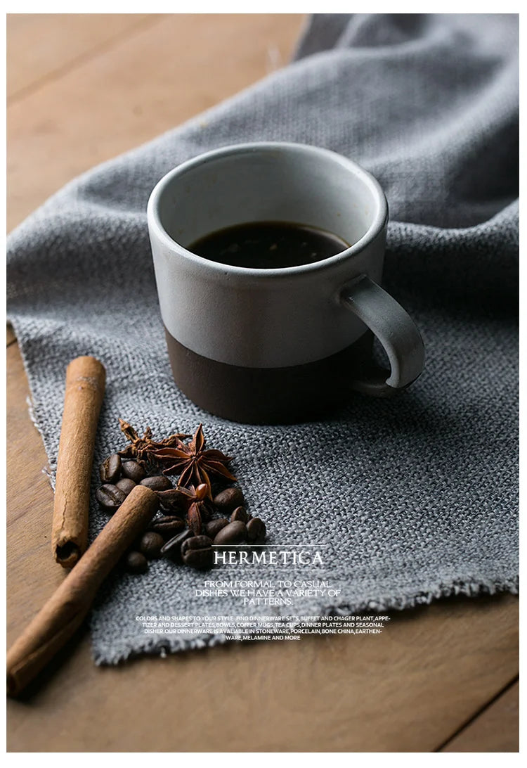 Nordic Style Ceramic Mug Creative Tea Cup Water Cup Simple Home Use Drinking Cup Afternoon Tea Coffee Cup for Adults