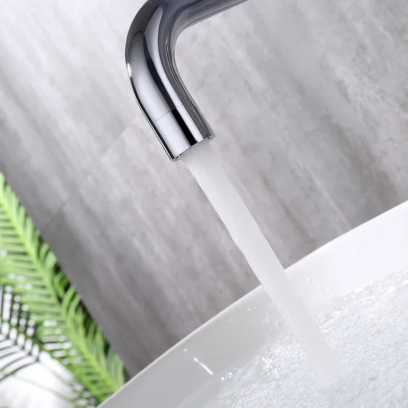 Bathroom Wall Mounted Long Mop Pool Faucet Single Cold Brass Basin Faucet Balcony Wash Basin Tap Black Brushed Gold Water Taps