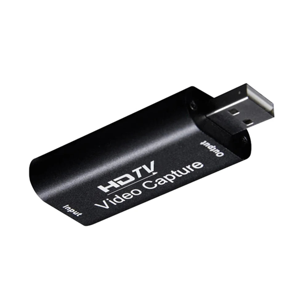 HD 4K Video Capture Card USB 3.0 2.0 to HDTV Video Grabber Record Box For PS4 Game DVD Camcorder Camera Recording Live Streaming