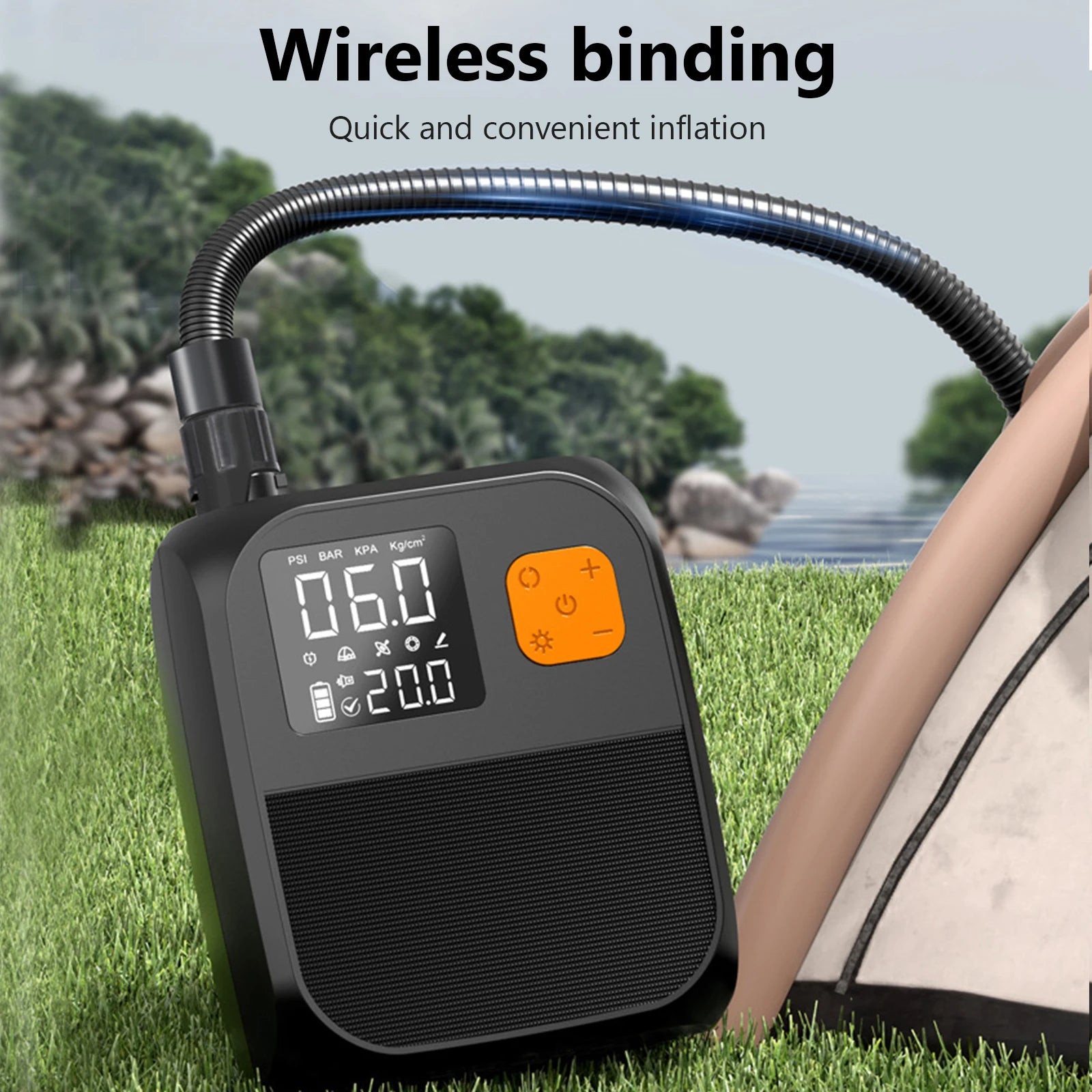 SUP Air Pump Rechargeable Electric Paddle Board Pump Portable Electric Pump for Inflatable Stand Up Paddle Board Kayaks Boats