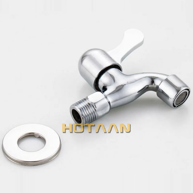 Cold Tap Washing Machine Bathroom Faucet  Bibcock faucet tap crane Brass washing machine,Single Brass Handle Washer Tap Bibcocks