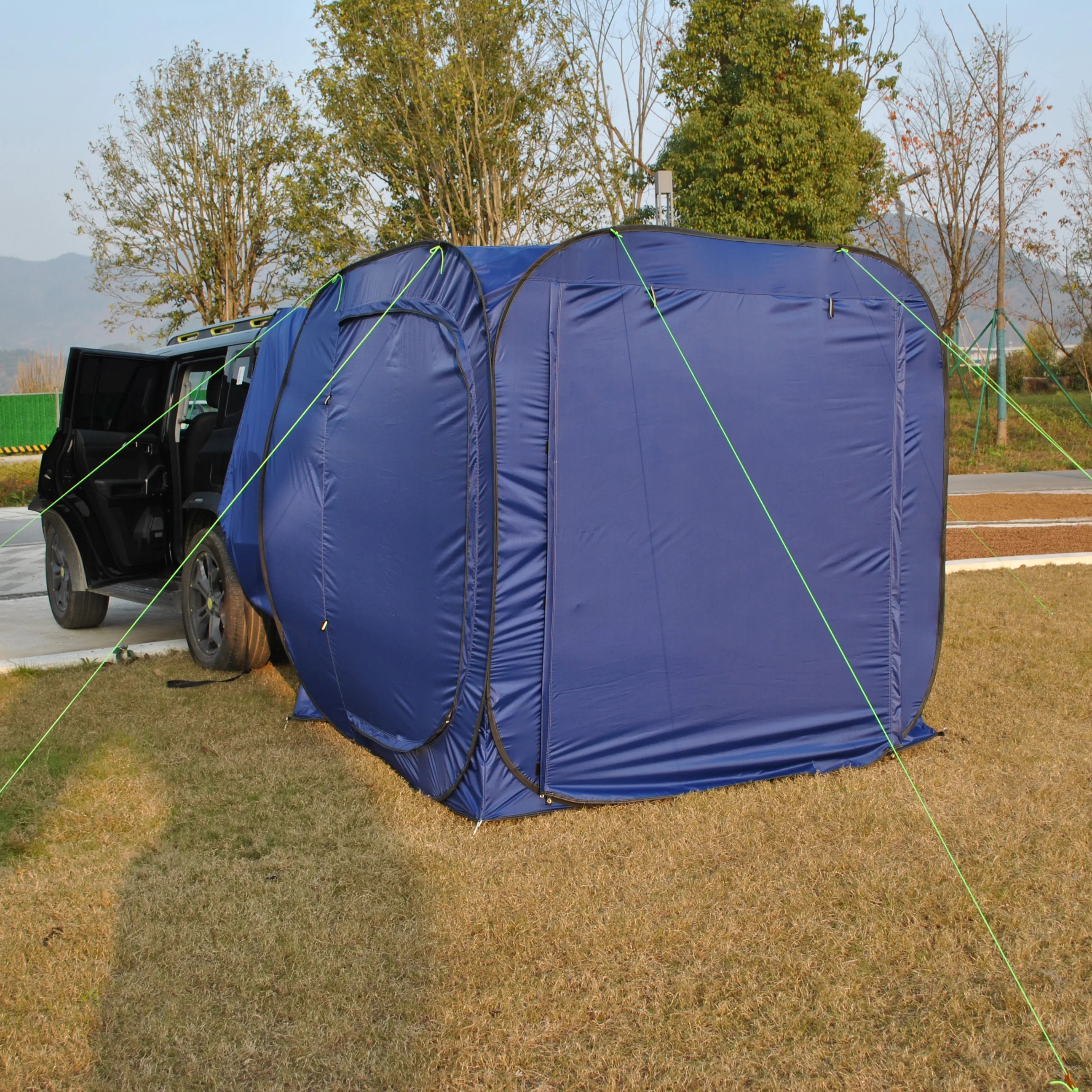 Car Tent trailer Tent, Car Tailgate Tent,Pop Up Car Rear Tent, SUV Tents Car Tents for Campers Multipurpose Truck Tent