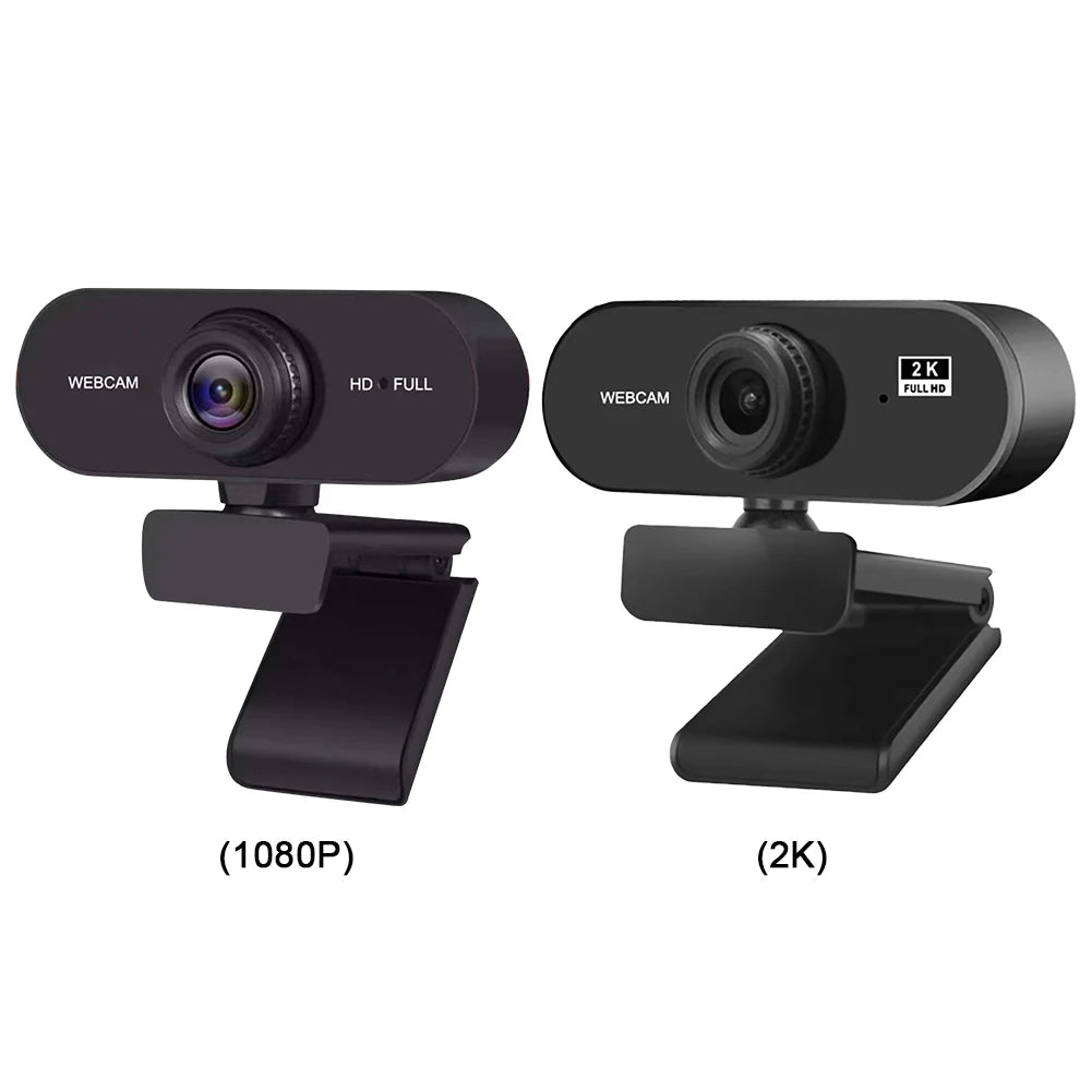HD 1080P/2K Web Camera USB Camera Built In Microphone USB Network Camera Web Camera Autofocus Business Webcam for PC Laptop